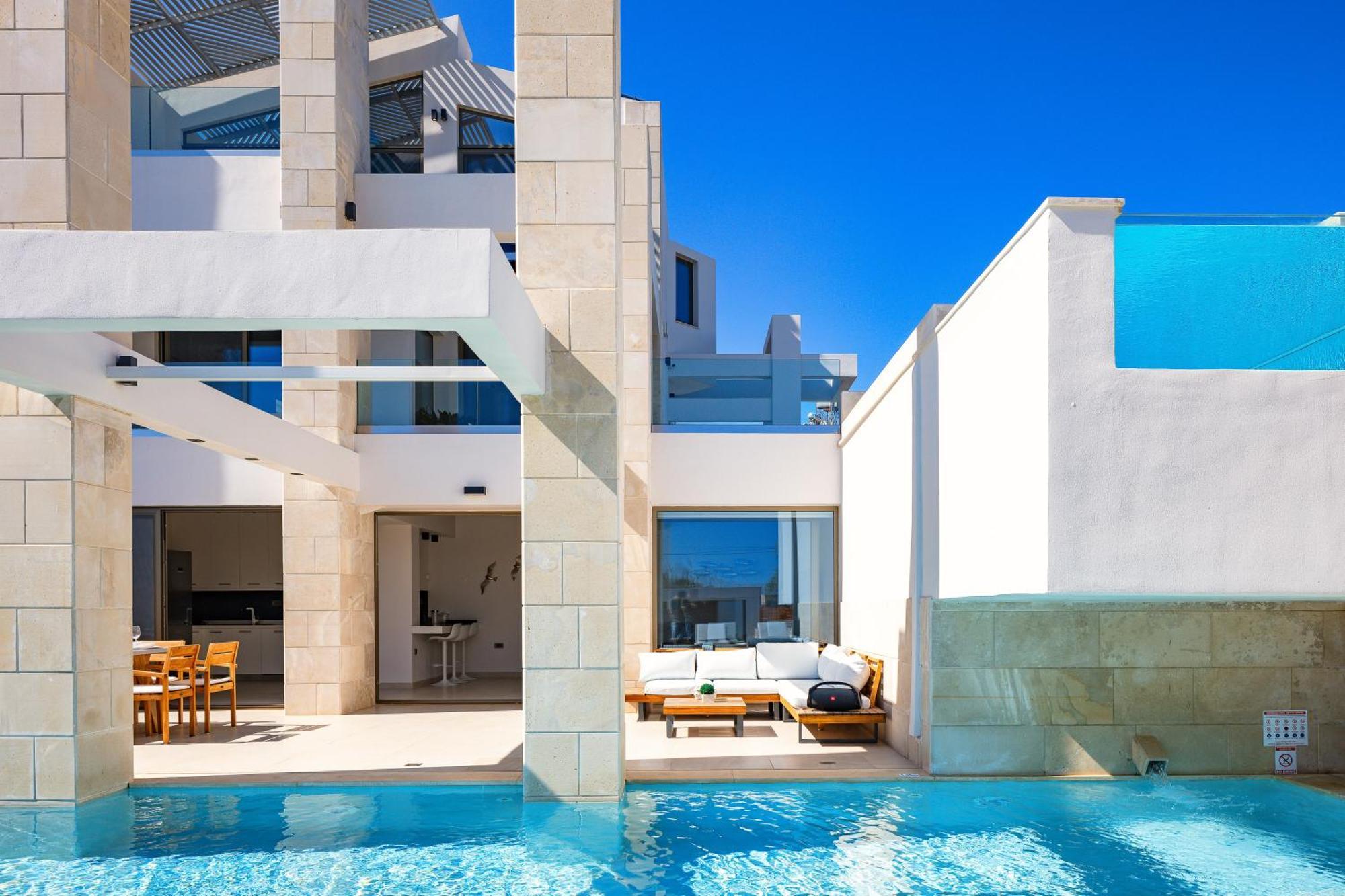 Villa Aroma Chania  Ngoại thất bức ảnh